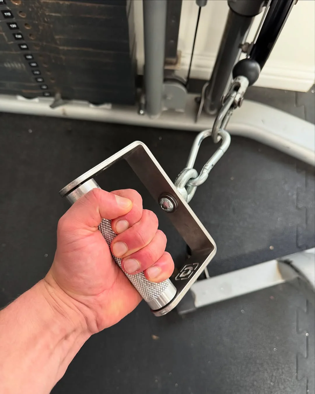 D Handle by GymPin - STAINLESS STEEL - Image 9