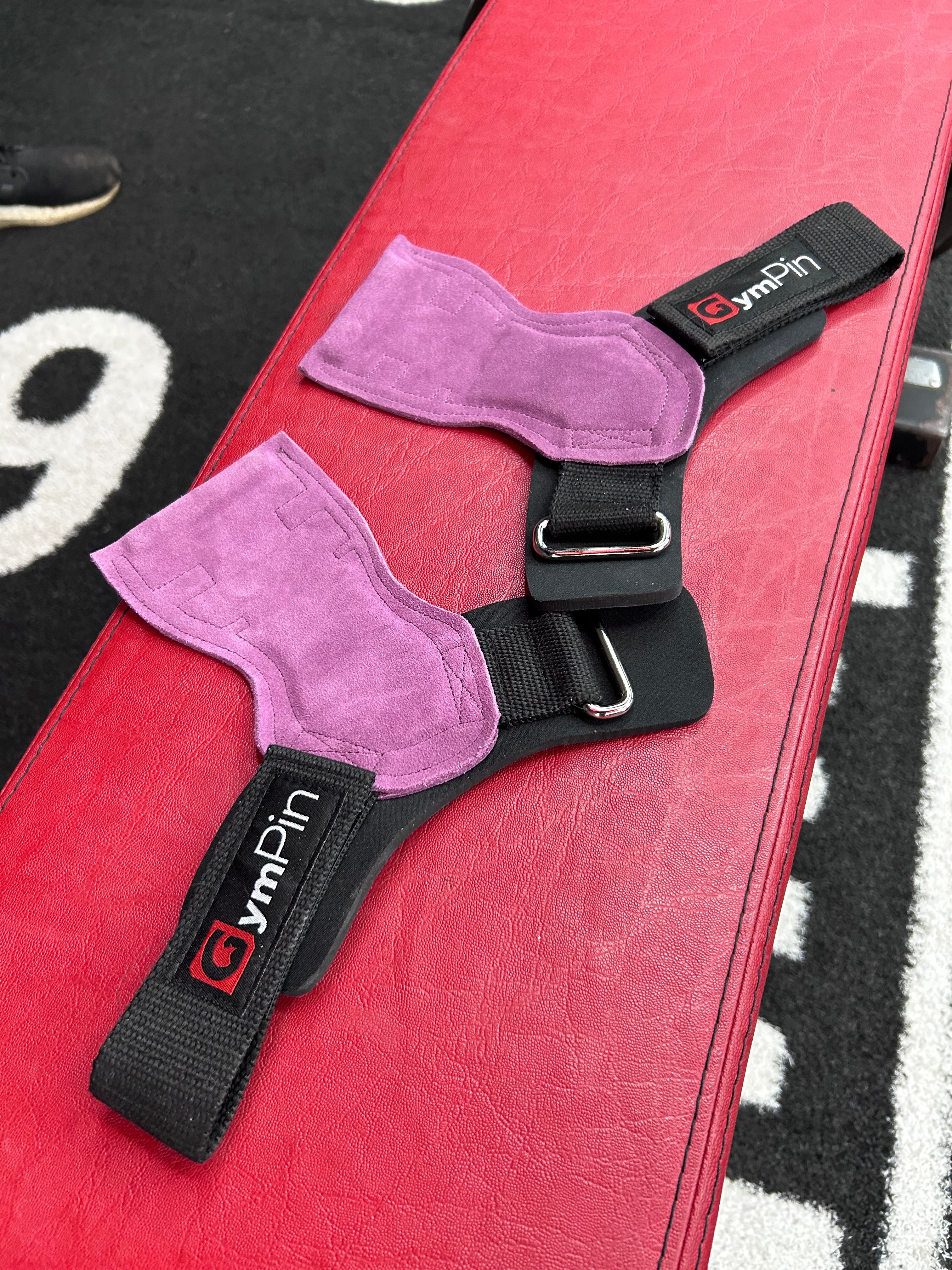 GymPin Leather Wrist Grips - Image 4