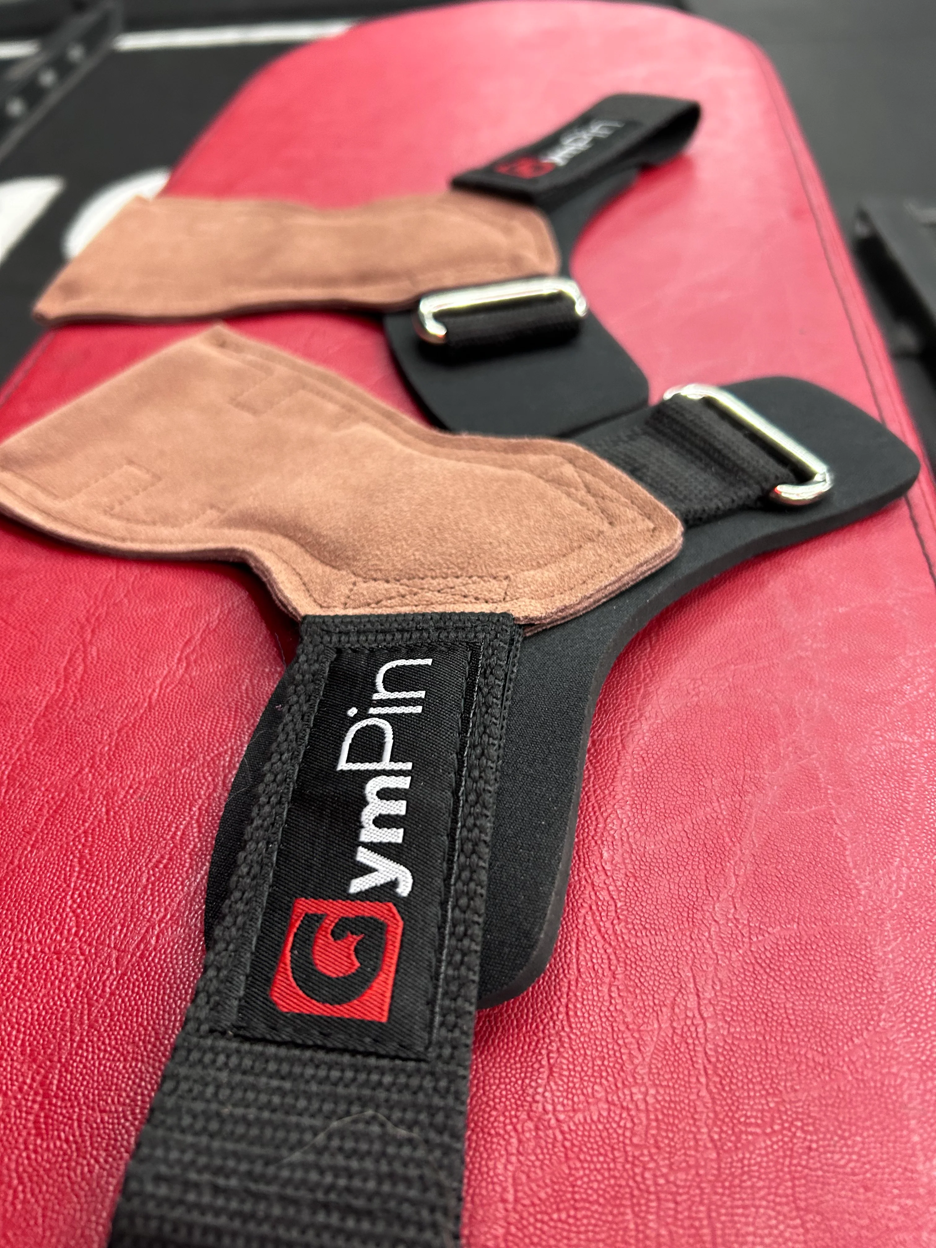 GymPin Leather Wrist Grips - Image 6