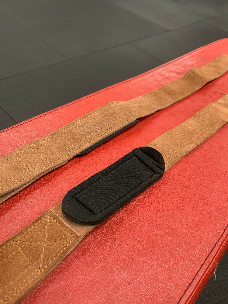 GymPin Padded Leather Weight Lifting Straps - Image 21