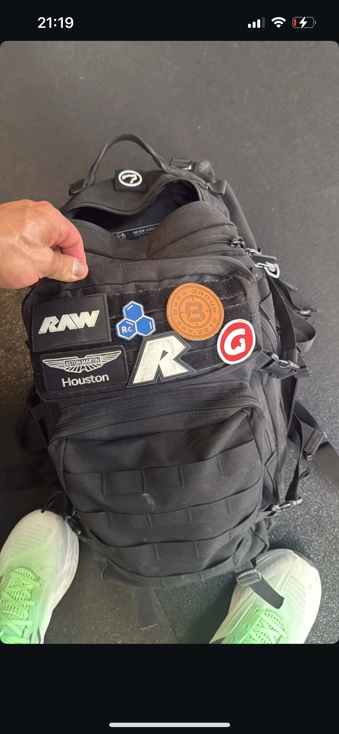 GymPin Velcro Logo PATCH 5cm - Image 9