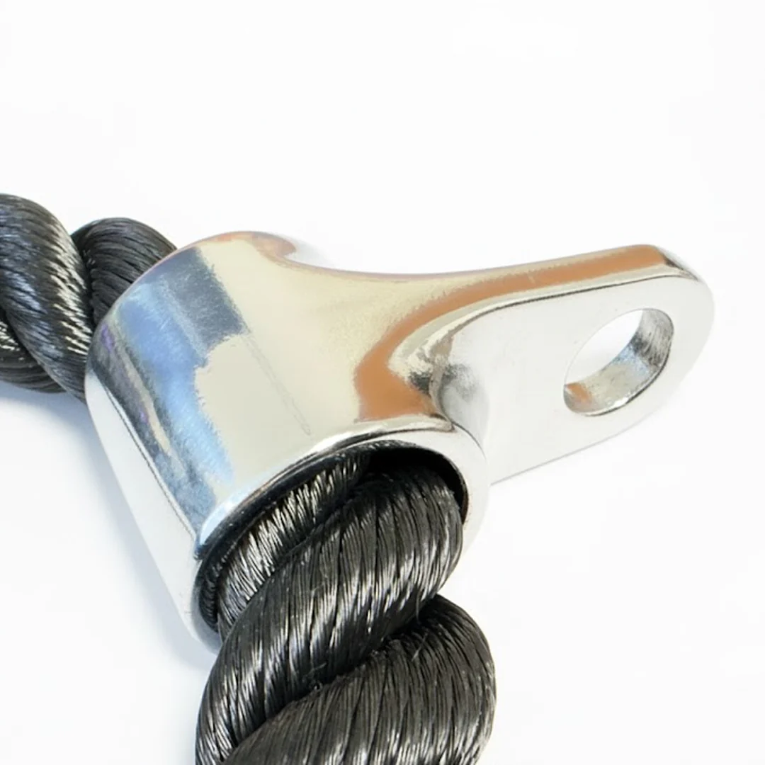 GymPin Double Length ROPES | Tricep 1.4m LONG ROPES - Image 5